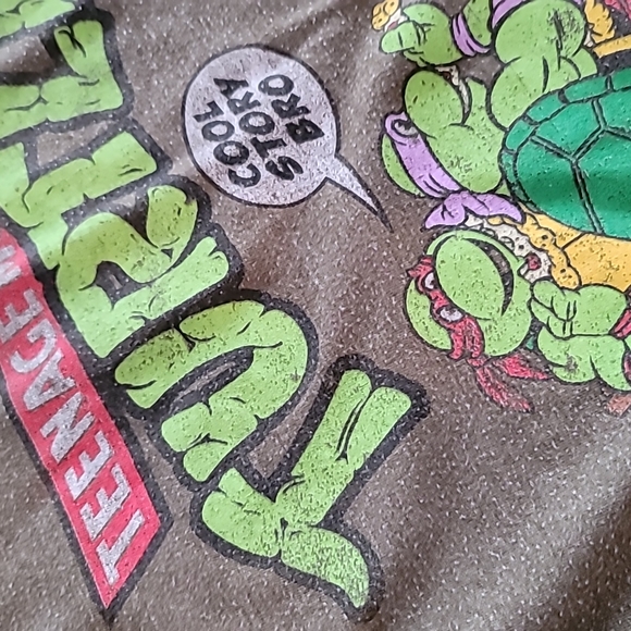 Vintage Teenage Mutant Ninja Turtles Nickelodeon tee men's XXL - Picture 2 of 4